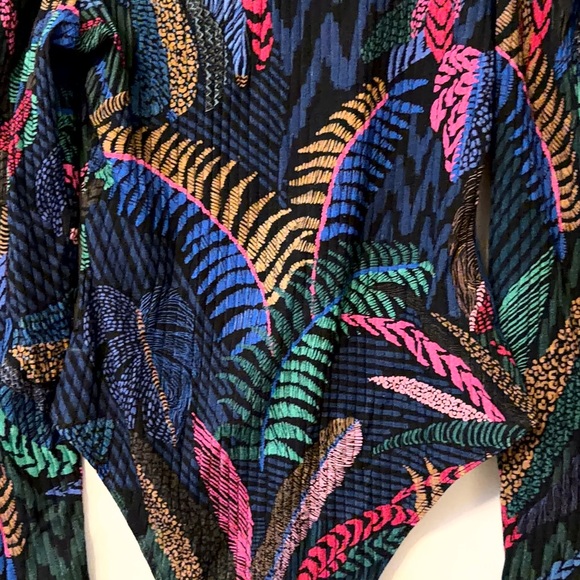 NWOT FARM Rio Amazonia Night Bodysuit - Picture 3 of 6